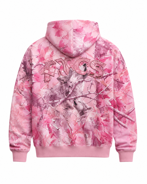 FITTIOUS Essential Hoodie - Washed Pink